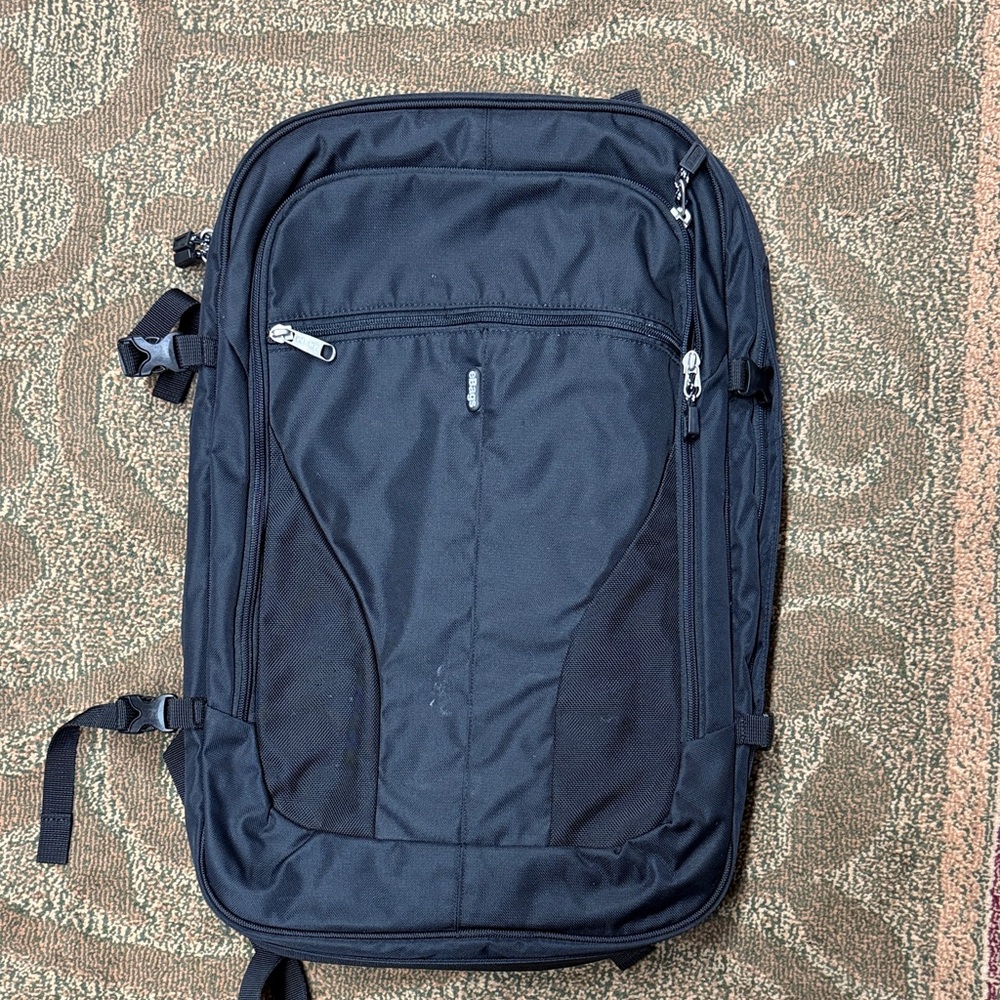 Stylish Black Travel Backpack